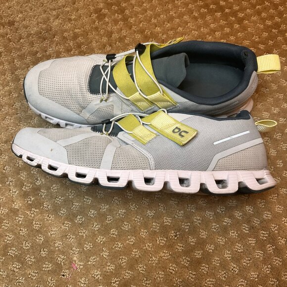 On Running Cloud Nexus Glacier Limelight Running Sneakers Men's Size 11.5 Shoes - Picture 1 of 14